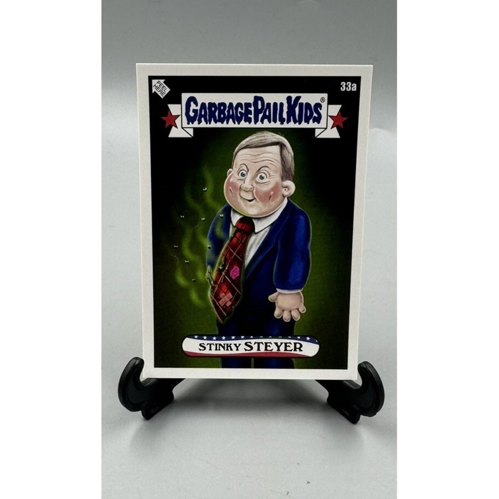 Garbage Pail Kids GPK DisgRace To The White House #33a STINKY STEYER Tom